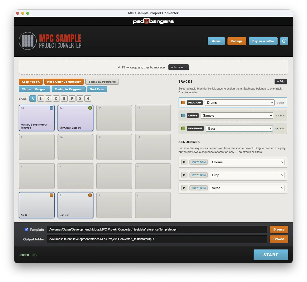 MPC Sample Project Converter