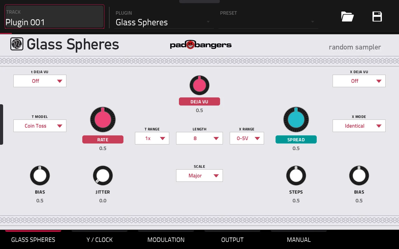 Glass Spheres on the MPC
